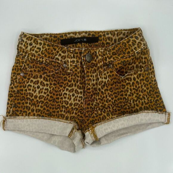 Joes Jeans Leopard Shorts (8) - Picture 1 of 7